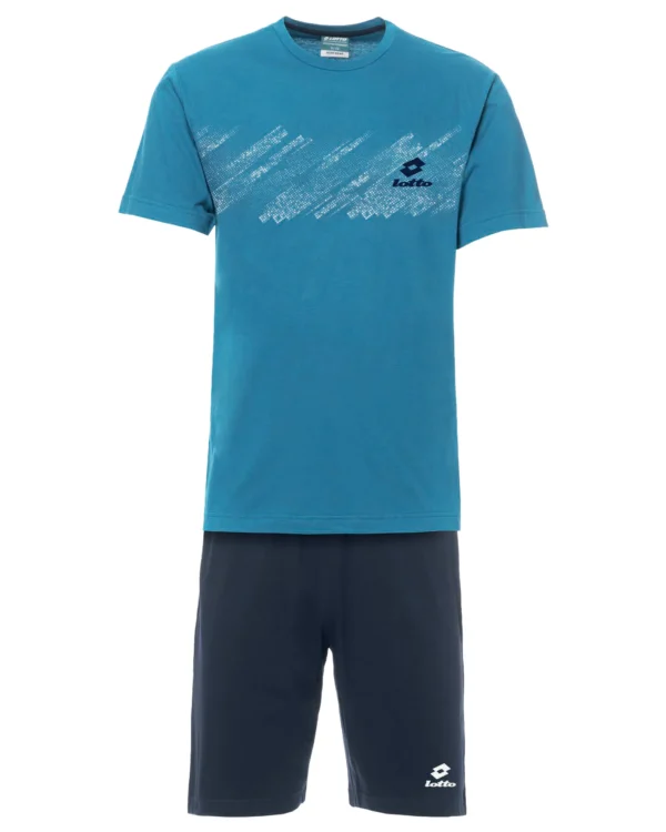 Completo Sportivo Uomo Corto in Cotone | Lotto 210 - immagine 2