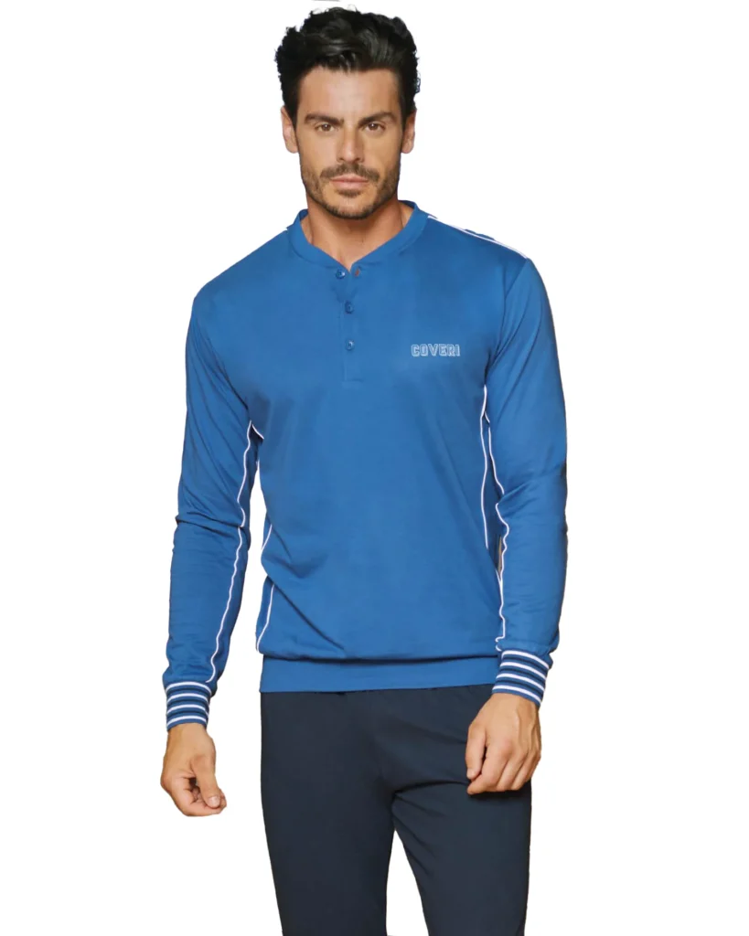 Pigiama Lungo Uomo Cotone Calibrato | Enrico Coveri 1057