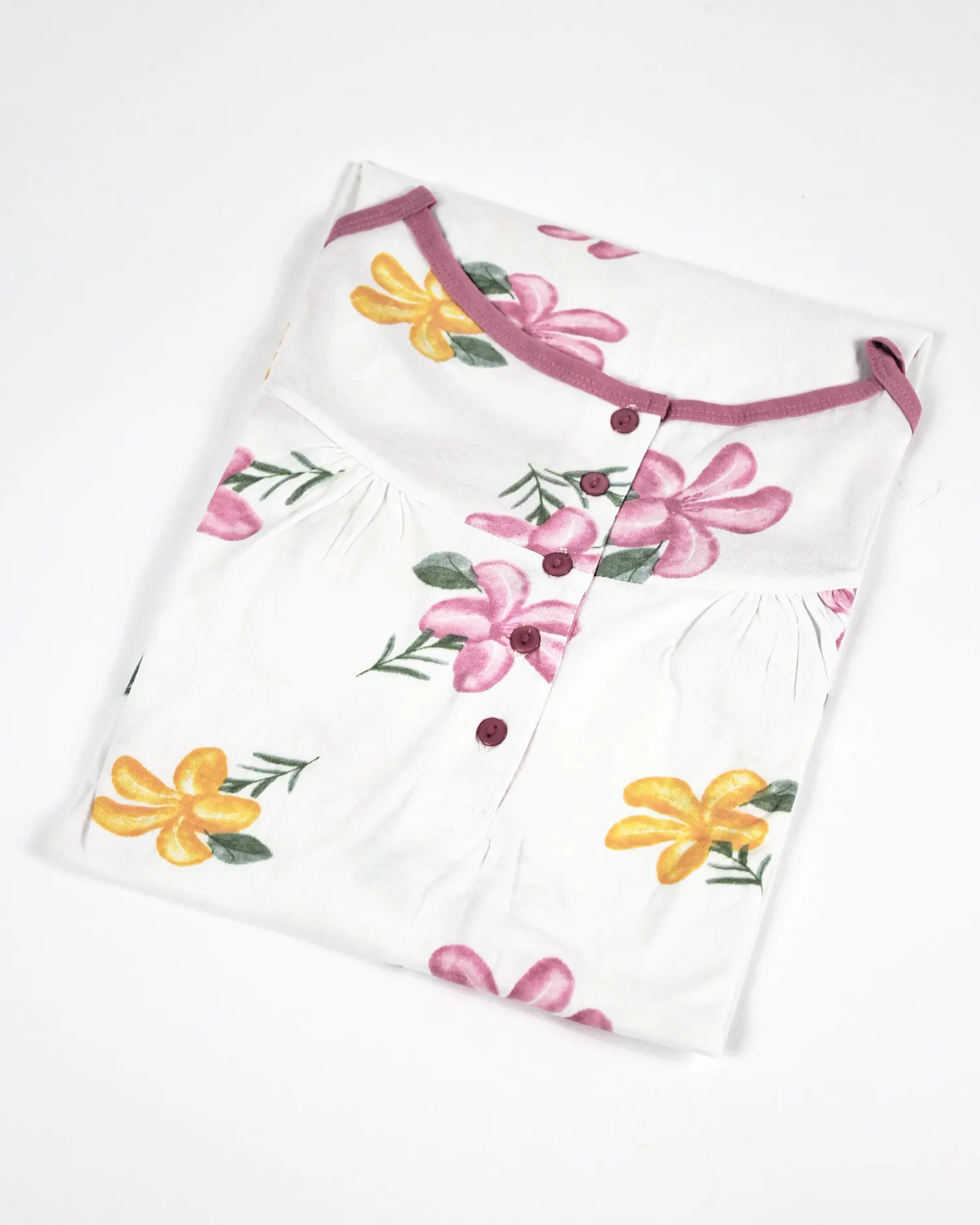 Camicia Notte Bretelline Calibrata taglio seno | Karel 100% cotone - immagine 3