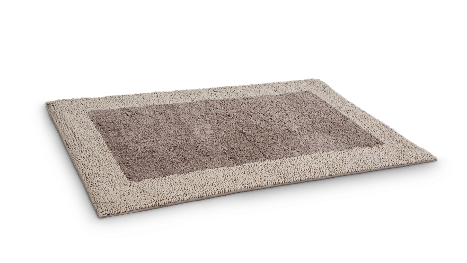 Tappeto Bagno Rettangolare Bicolore Spugna | Lovely Shabby - immagine 3