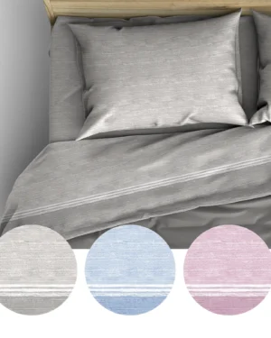 Completo Lenzuola Matrimoniali 100% Cotone - Lovely Shabby