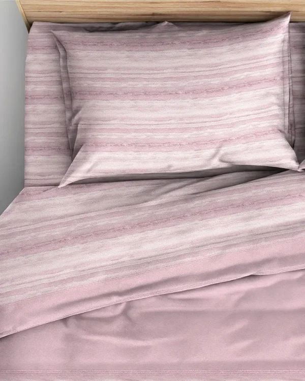 Completo Lenzuola Matrimoniali 100% Cotone - Shabby Toronto - immagine 2