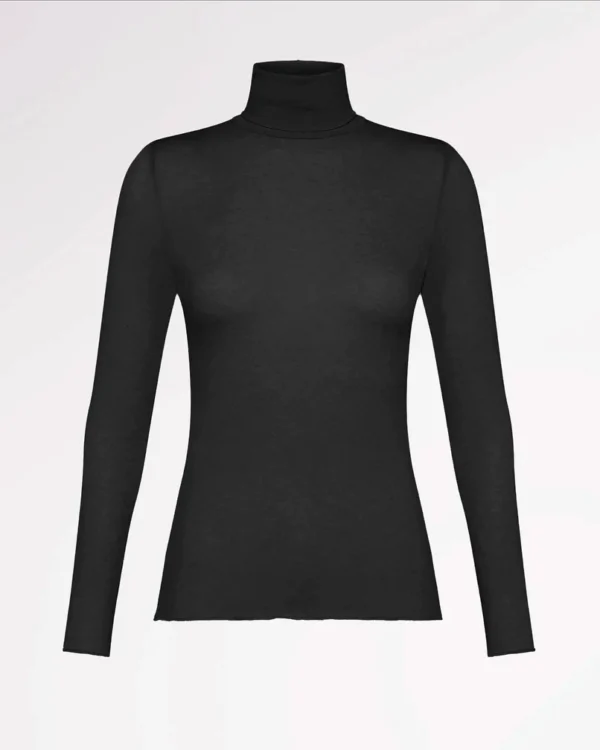 Maglia Dolcevita Donna in Cashmere e Tencel™- Ecosostenibile - immagine 5