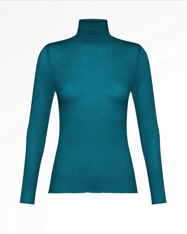 Maglia Dolcevita Donna in Cashmere e Tencel™- Ecosostenibile - immagine 4