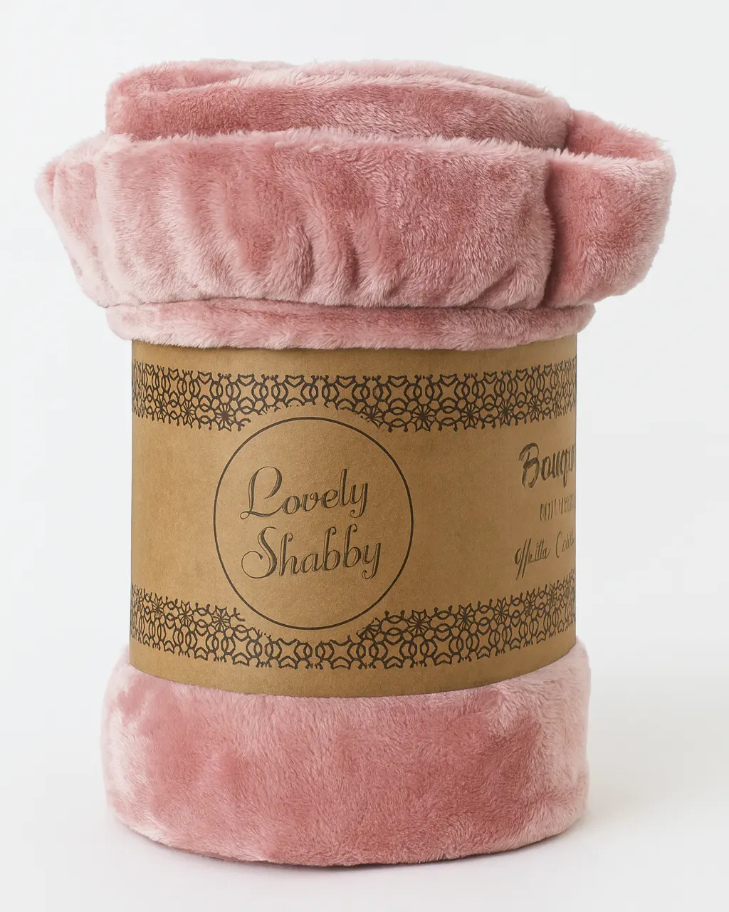 Plaid con Balza Lovely Shabby – Morbido Pile Misura 140x170 cm - immagine 5