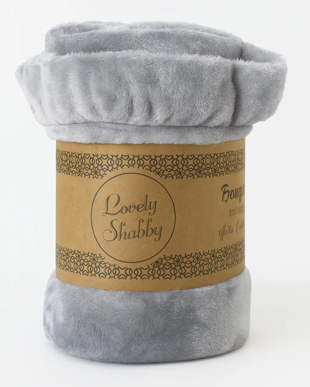 Plaid con Balza Lovely Shabby – Morbido Pile Misura 140x170 cm - immagine 4