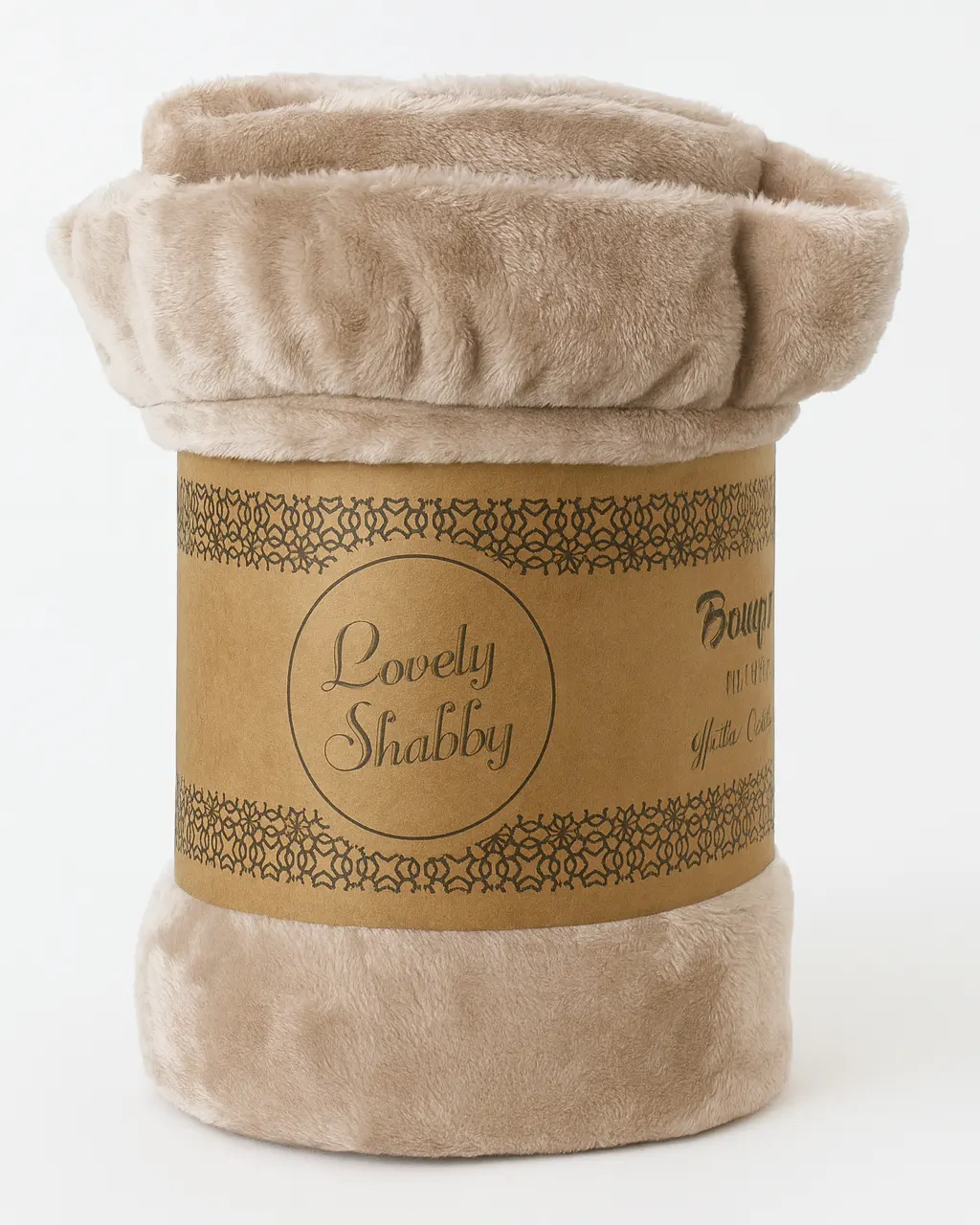 Plaid con Balza Lovely Shabby – Morbido Pile Misura 140x170 cm - immagine 3