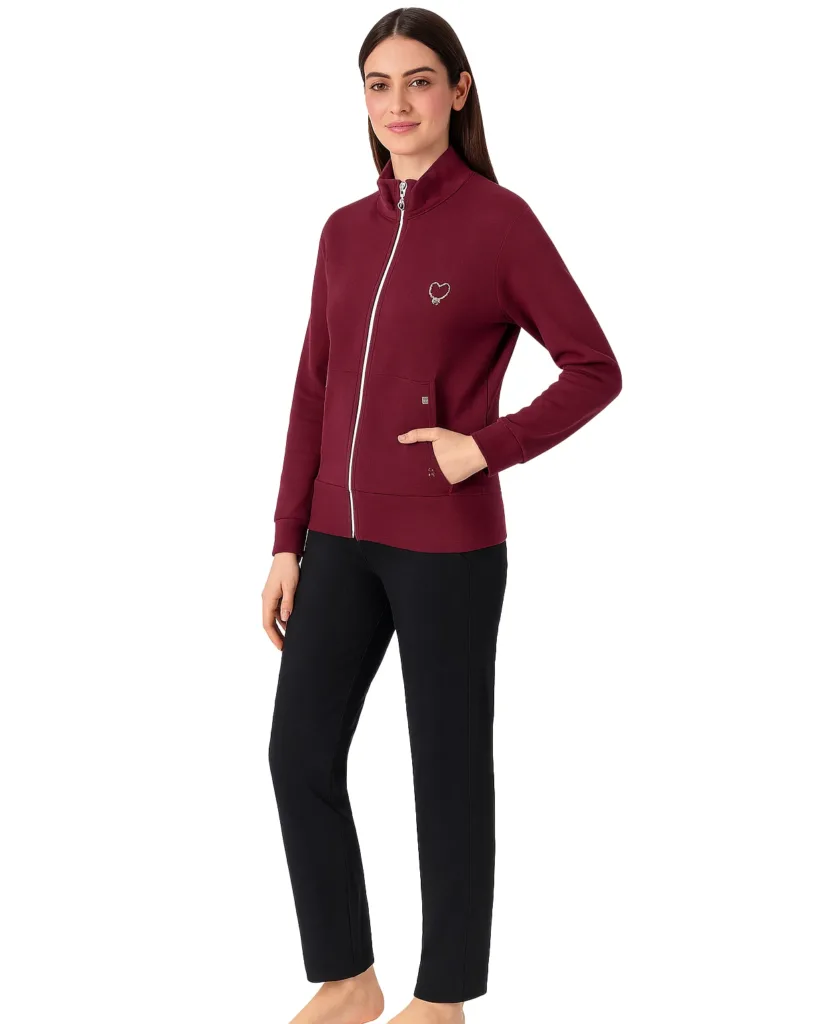 Tuta donna invernale Cokita in felpa elasticizzata – Made in Italy