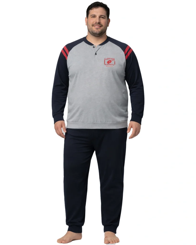 Pigiama Uomo Calibrato Lotto 3XL 4XL 5XL Cotone Leggero